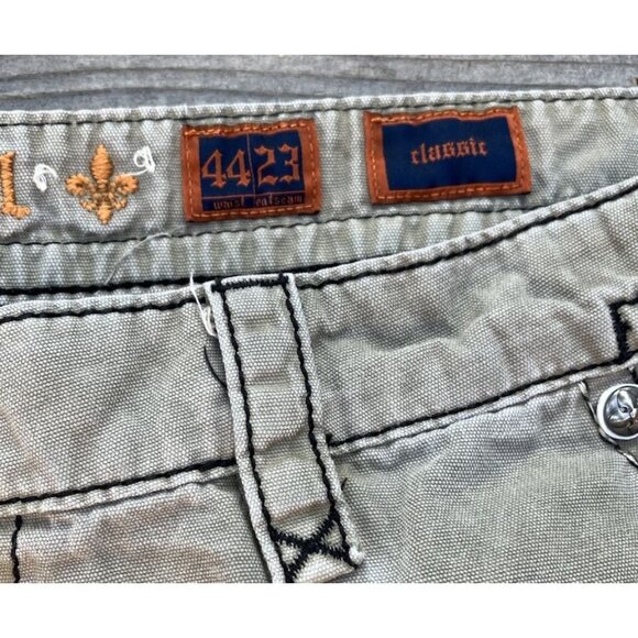 Rock Revival Classic Men's 44 Cargo Shorts 23" Outseam - Picture 5 of 14